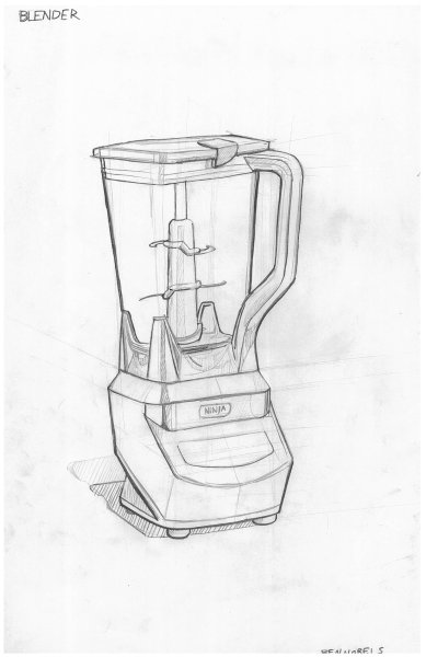 Блендер эскиз