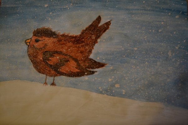 Растрепанный воробьишка