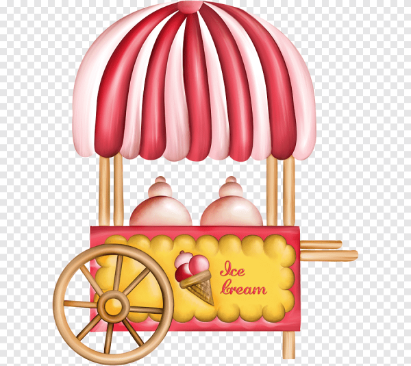 Нарисовать мороженщика