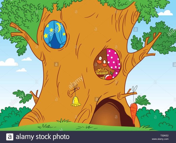 Дупло нарисовать