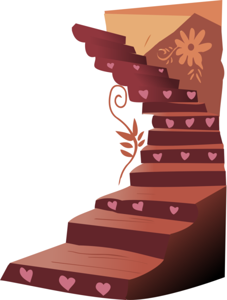 Лестница мультяшная