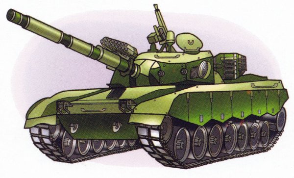Военный танк для детей