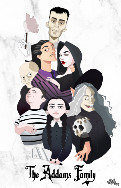 Семейка Аддамс мультик Марго