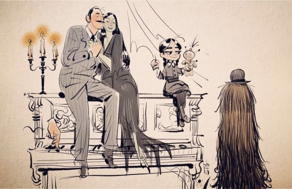 Семейка Аддамс мультсериал 1992