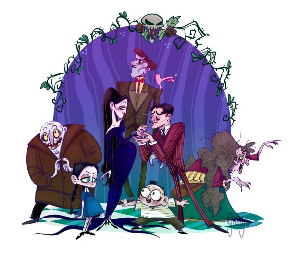 Семья Аддамс персонажи