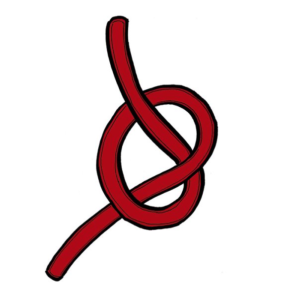 Нарисовать узелок