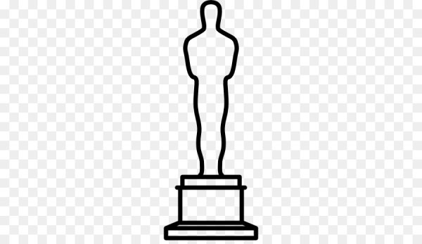 Оскар статуэтка контур