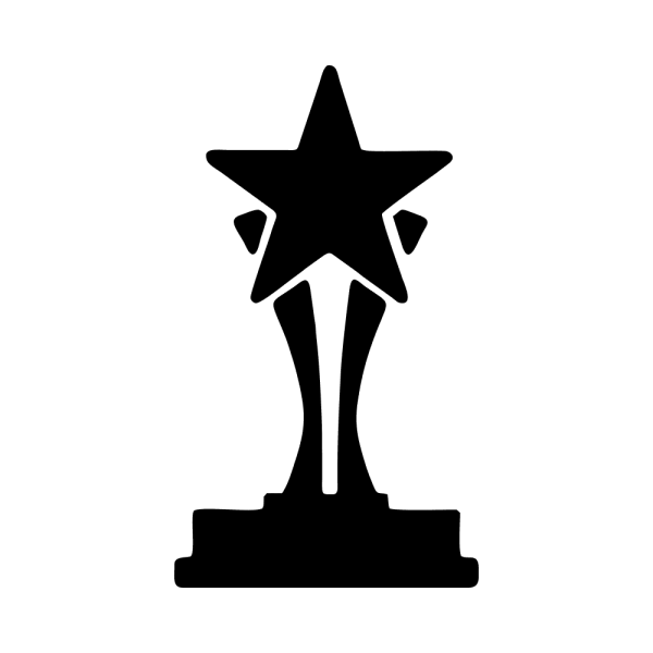 Звезда Кубок силуэт