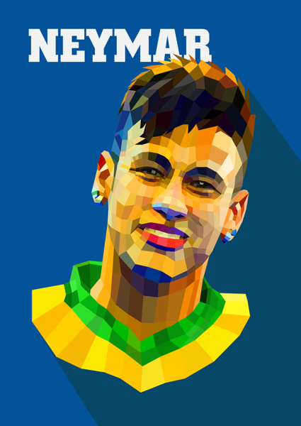 Neymar портрет