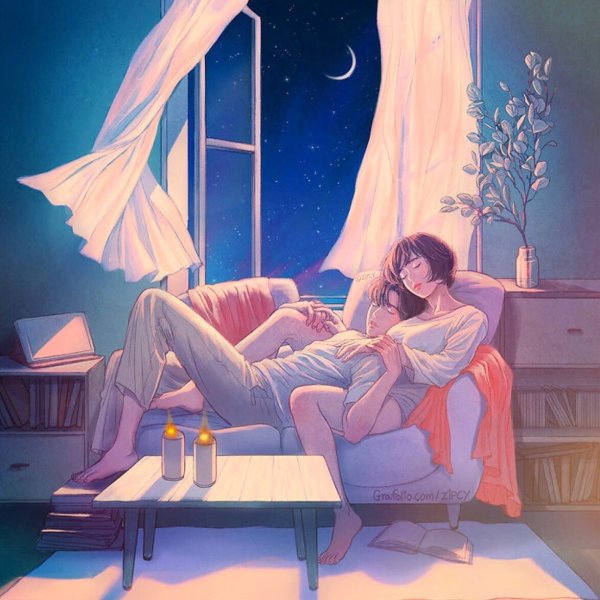 Корейский художник Zipcy