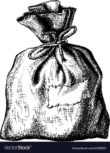 Мешок раскраска