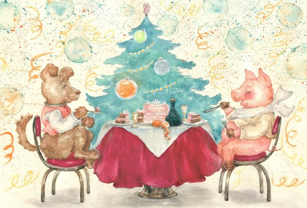 Новогоднее застолье