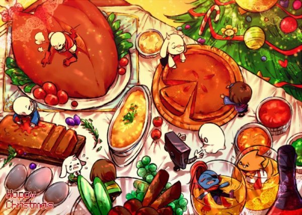 Андертейл Рождество