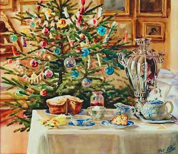 Ольга Александровна Романова «новогоднее угощение»