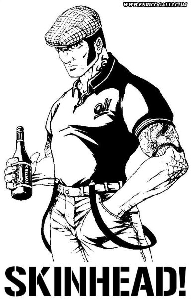 Скинхеды арты