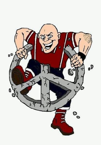 Мультяшный скинхед