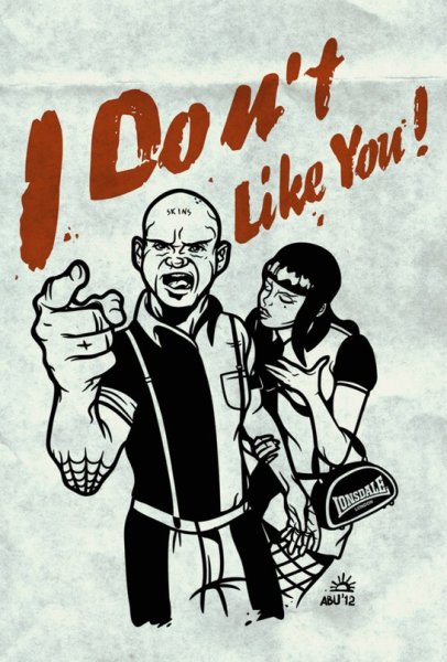 Скинхед арт