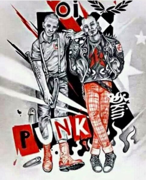 Панки против скинхедов