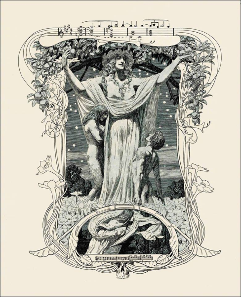 Франц Стассен, “Тристан и Изольда”, 1900