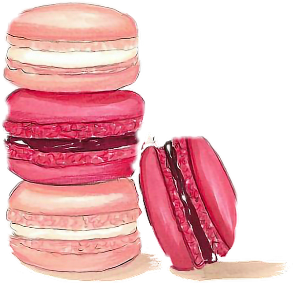 Макаруны иллюстрация