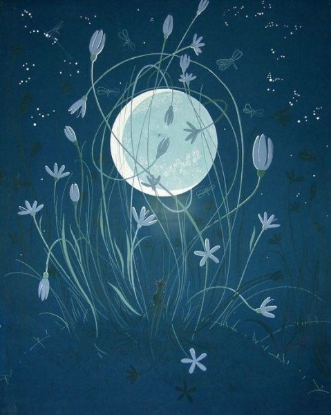 Стилизованная Луна