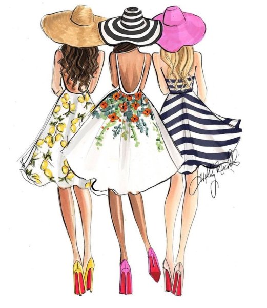 Фэшн иллюстрация