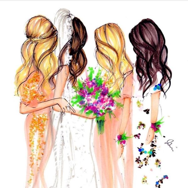 Подружки картинки