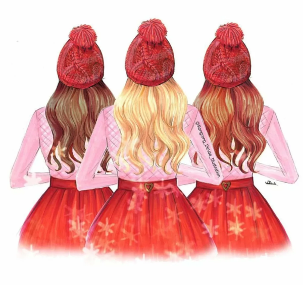 3 Девочки мультяшные