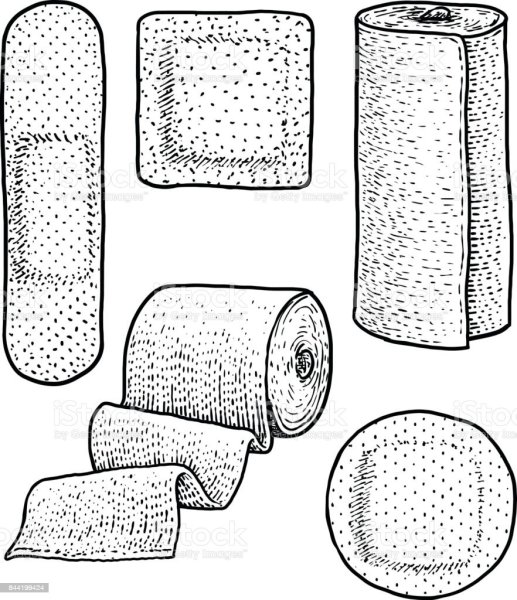 Бинт иллюстрация