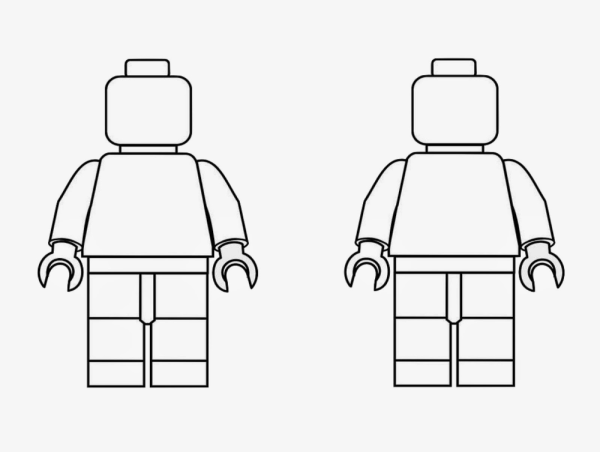 Раскраска лего человечки