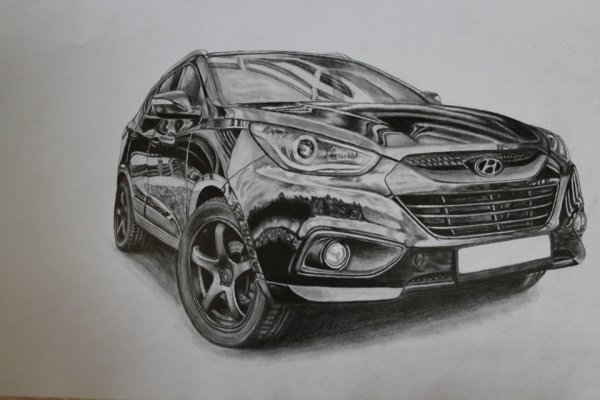 Hyundai ix35 рисунок