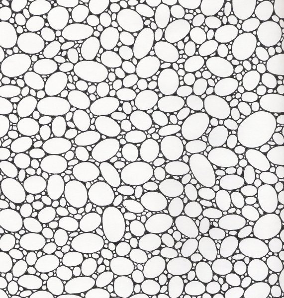 Текстура галька карандашом