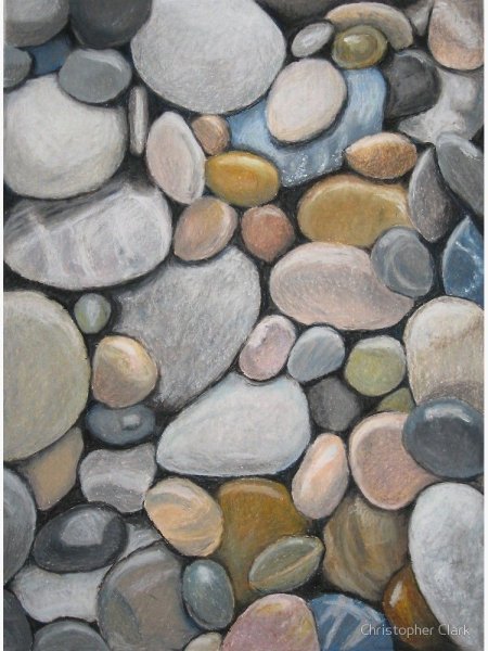 Рисование на камешках