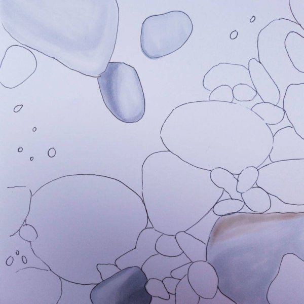 Морская галька рисунок для детей