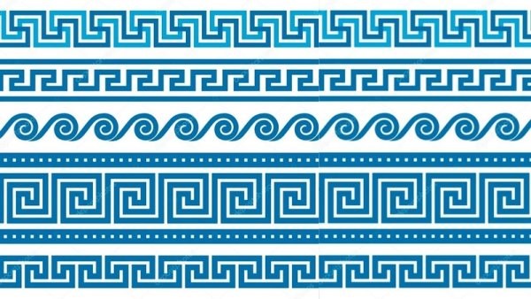 Греческий орнамент Меандр