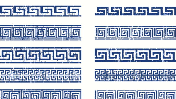 Бурятский орнамент Меандр