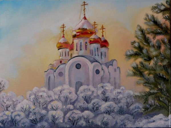 Живопись на тему Рождества