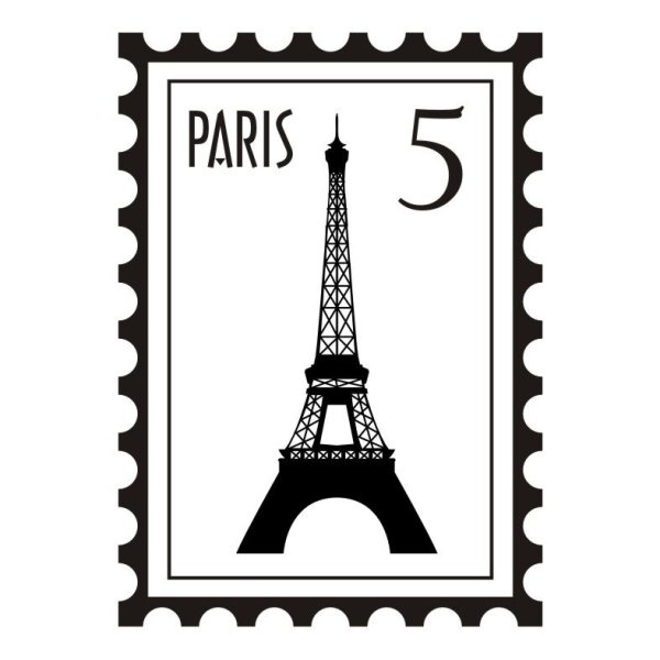 Марки черно белые