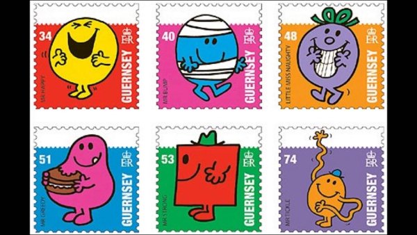 Рисование Почтовая марка