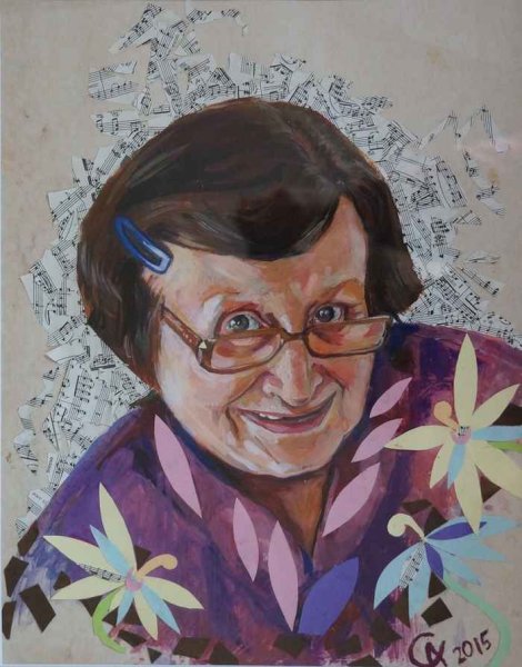 Мыльников портрет старушки