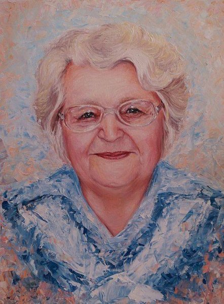 Рисование пожилого человека