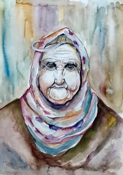 Портрет пожилого человека