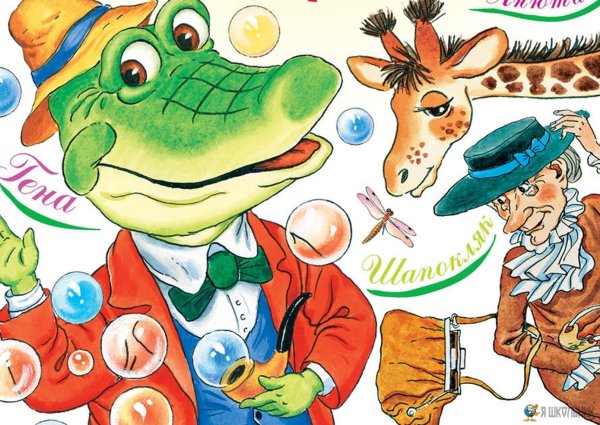 Крокодил Гена персонажи