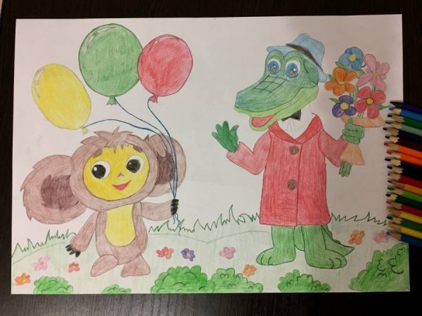 Cheburashka крокодил Гена