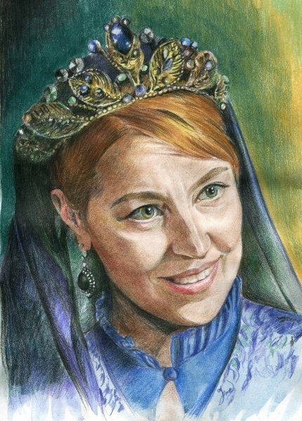 Хюррем Султан для срисовки