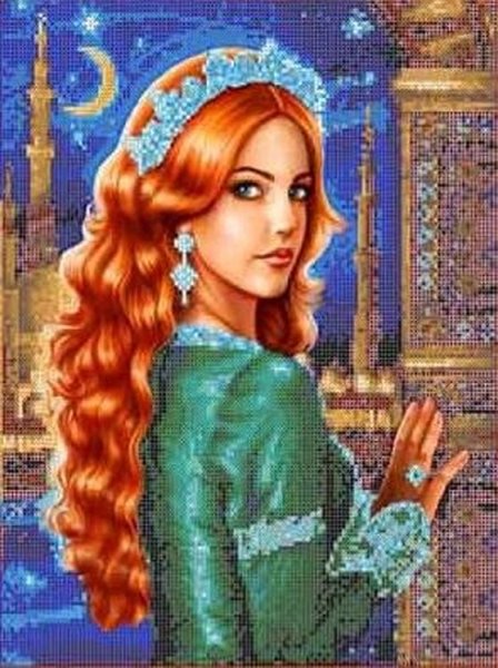 Портрет Михримах Султан карандашом