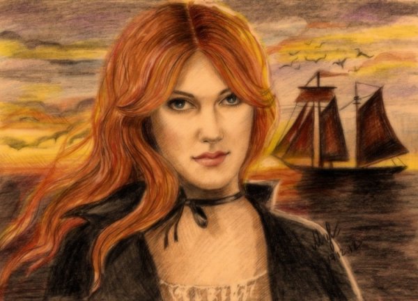 Султан Сулейман карандашом