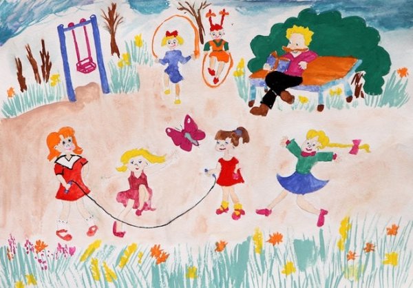 Рисунок лето