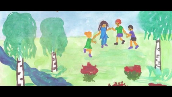 Рисунок на тему Дружба