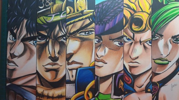 Джоджо рисунок